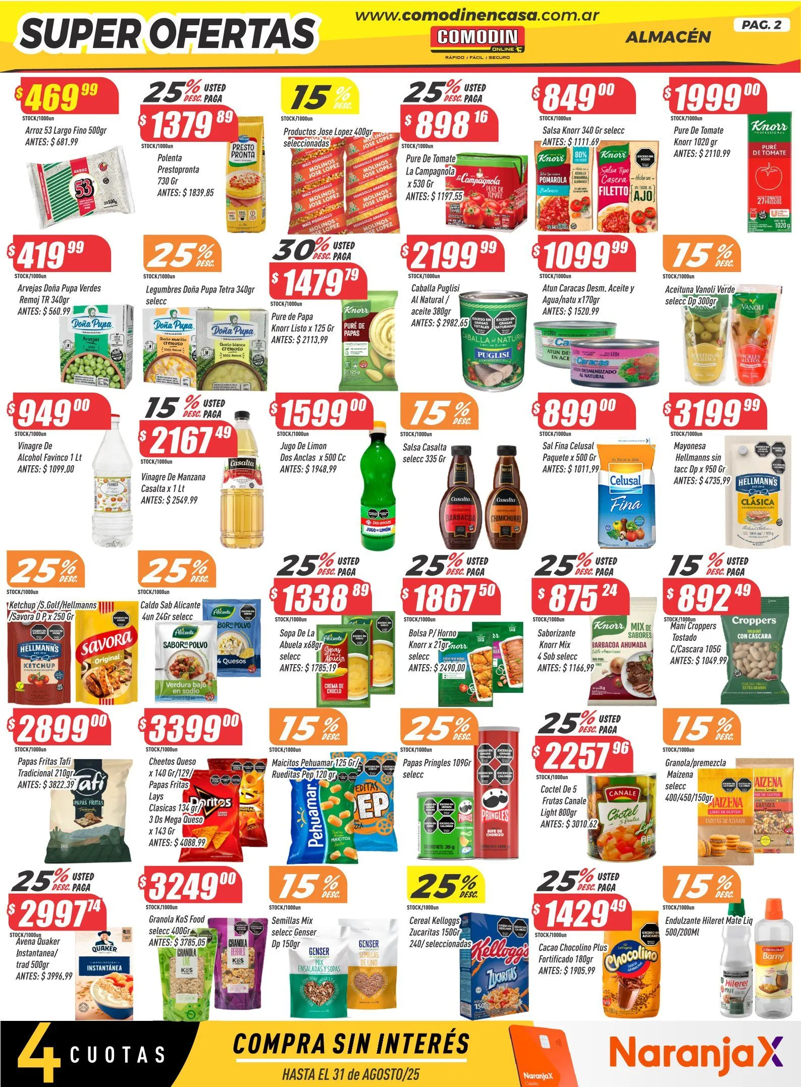 Ofertas de Supermercados Comodín Ofertas 11 de julio al 17 de julio 2025 - Página 2 del catálogo