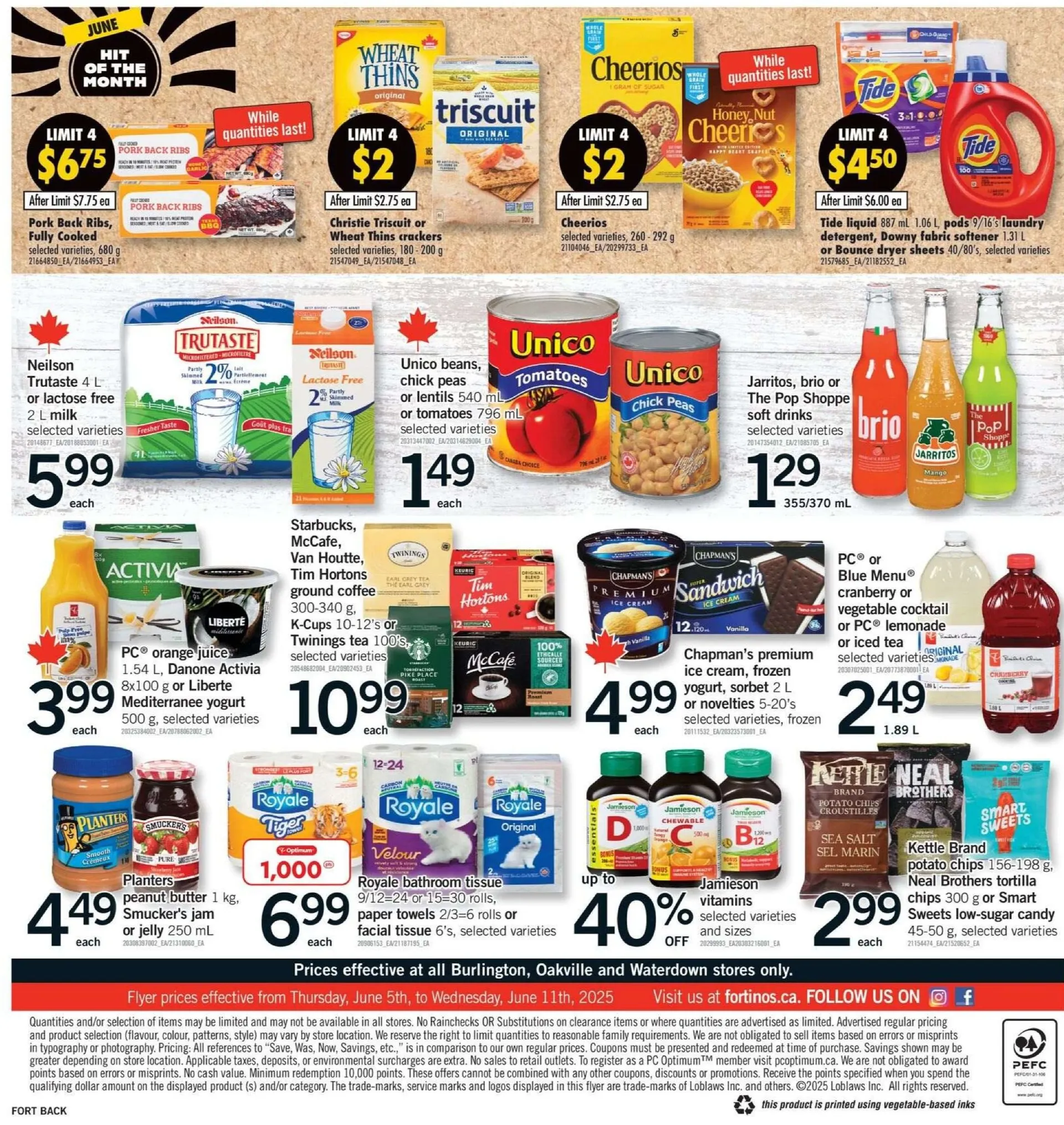 Fortinos Deals from June 5 to June 11 2025 - flyer page 2