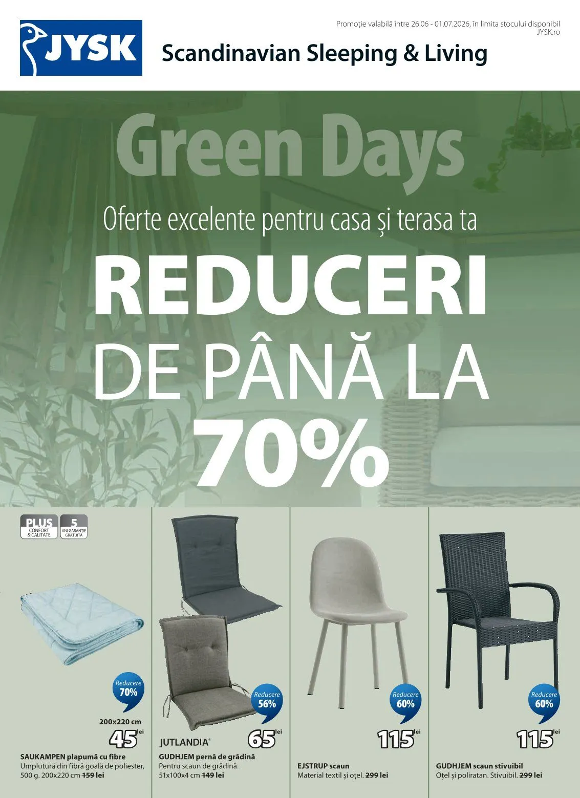 Catalog JYSK  de la 26 iunie până la 1 iulie 2026 - Revista Pagina 2
