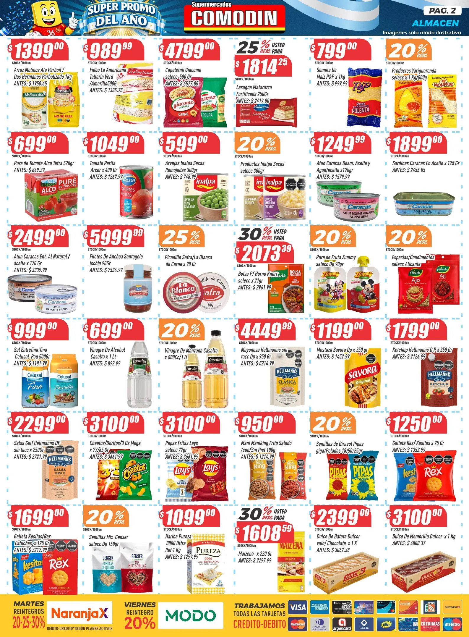 Ofertas de SUpermercado Comodín  Ofertas 26 de junio al 2 de julio 2026 - Página 2 del catálogo