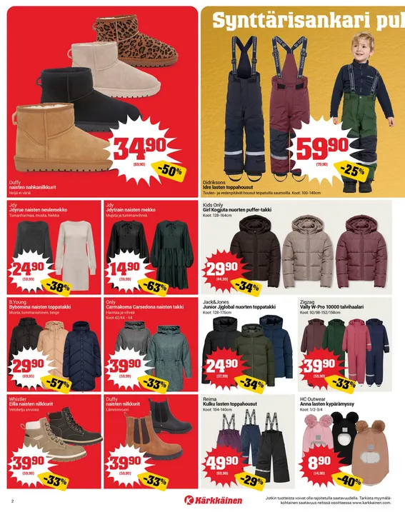 Kaupan Kärkkäinen tarjoukset voimassa alkaen 22. lokakuuta - 4. marraskuuta 2025 - Tarjouslehti sivu 2
