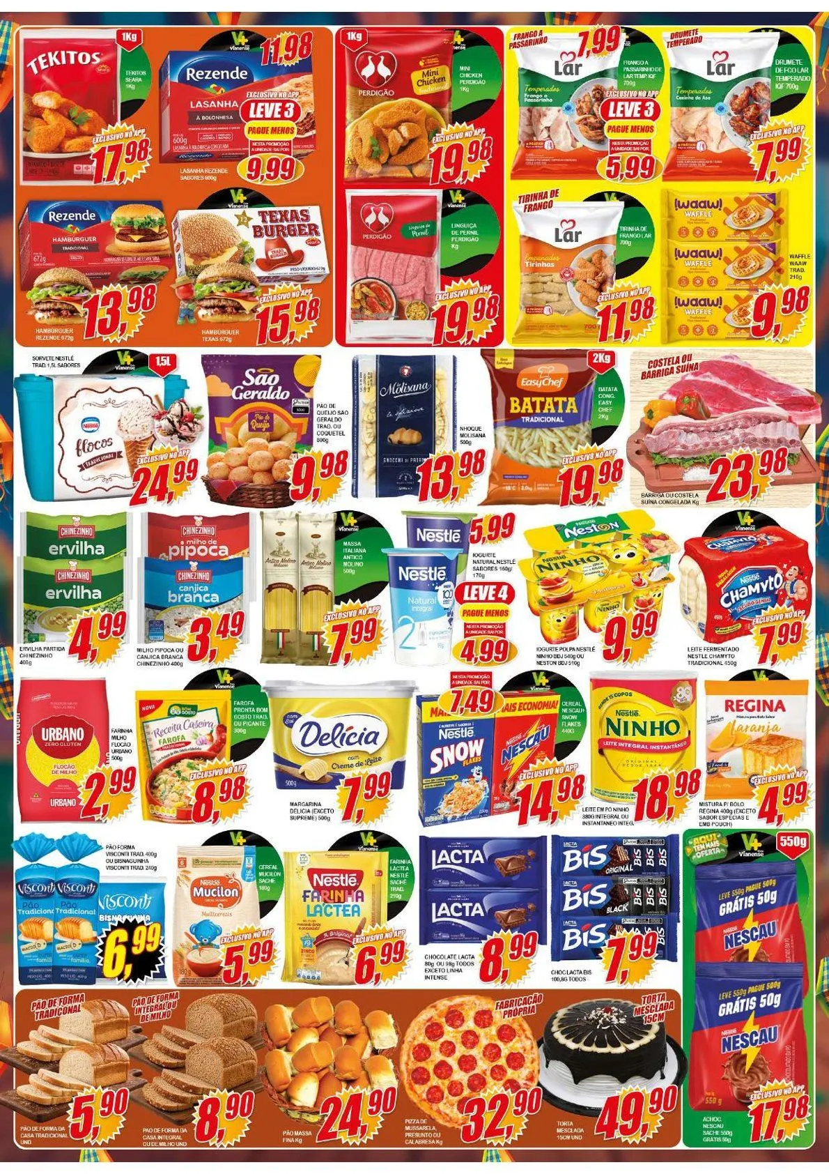 Encarte de Folhetos Vianense Supermercados 19 de junho até 25 de junho 2026 - Pagina 2
