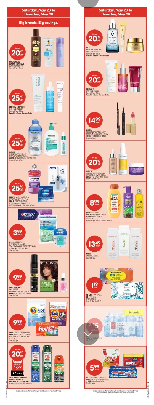 Shoppers Drug Mart Sales from May 23 to May 28 2026 - flyer page 2