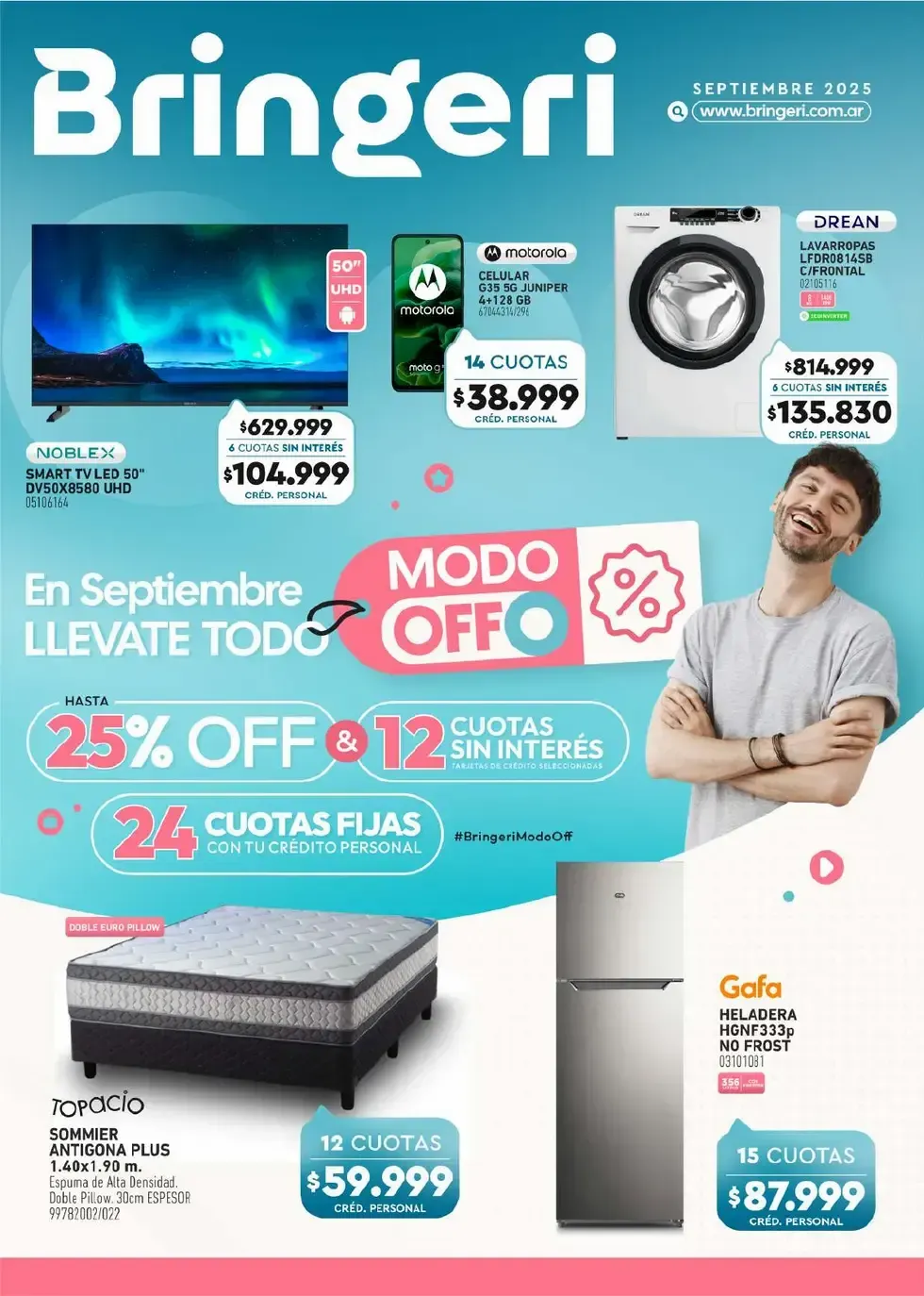 Ofertas de Ofertas Bringeri  5 de septiembre al 1 de octubre 2025 - Página  del catálogo