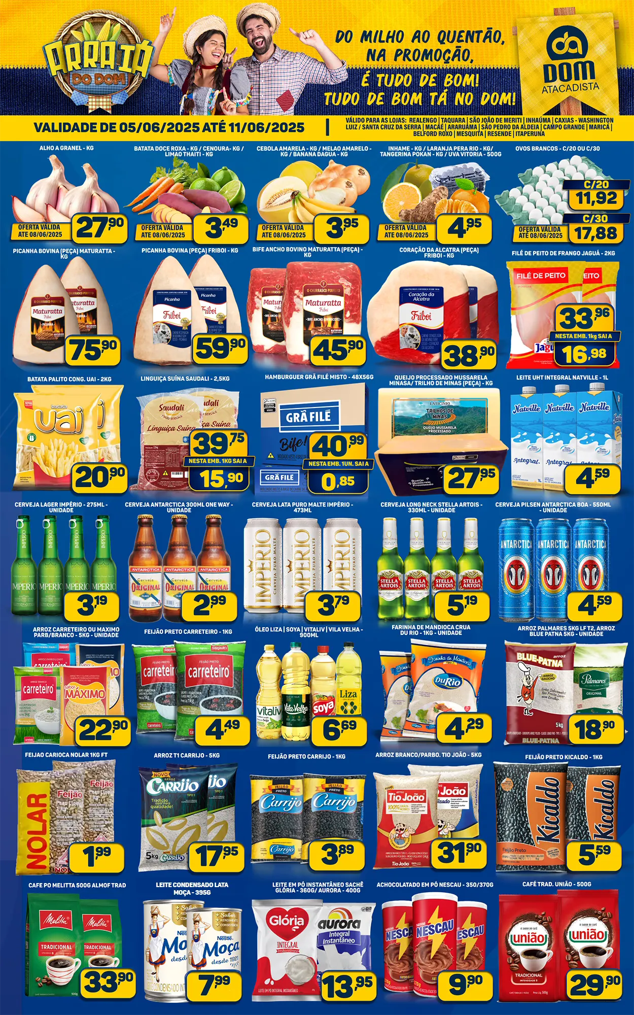 Encarte de Dom Atacadista Ofertas 5 de junho até 11 de junho 2025 - Pagina 1