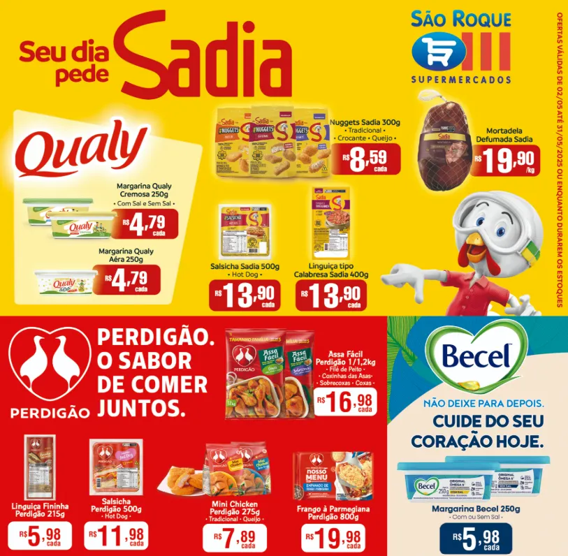 Encarte de Supermercado São Roque Ofertas 14 de maio até 31 de maio 2025 - Pagina 1