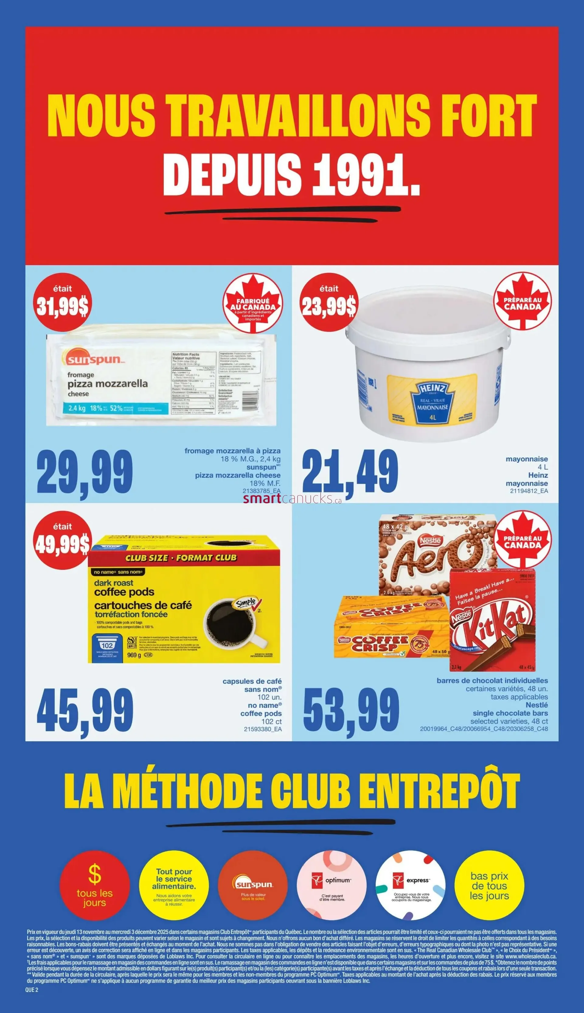 Wholesale Club Sales from November 13 to December 3 2025 - flyer page 2