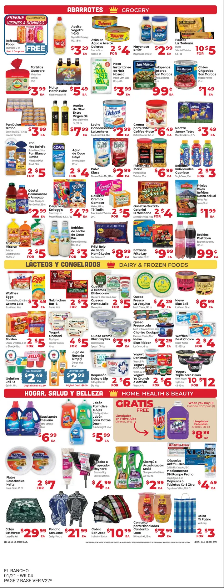Weekly ad El Rancho Sales from January 21 to January 27 2026 - Page 2