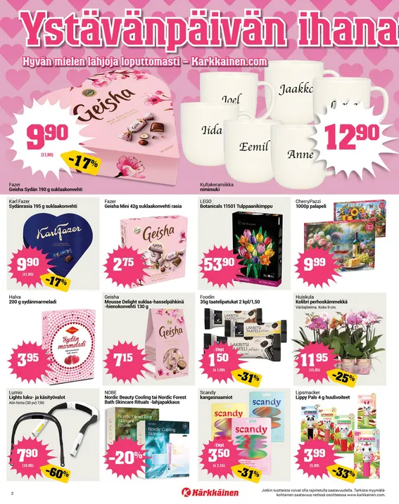 Kaupan Kärkkäinen uusimmat tarjoukset voimassa alkaen 4. helmikuuta - 17. helmikuuta 2026 - Tarjouslehti sivu 2