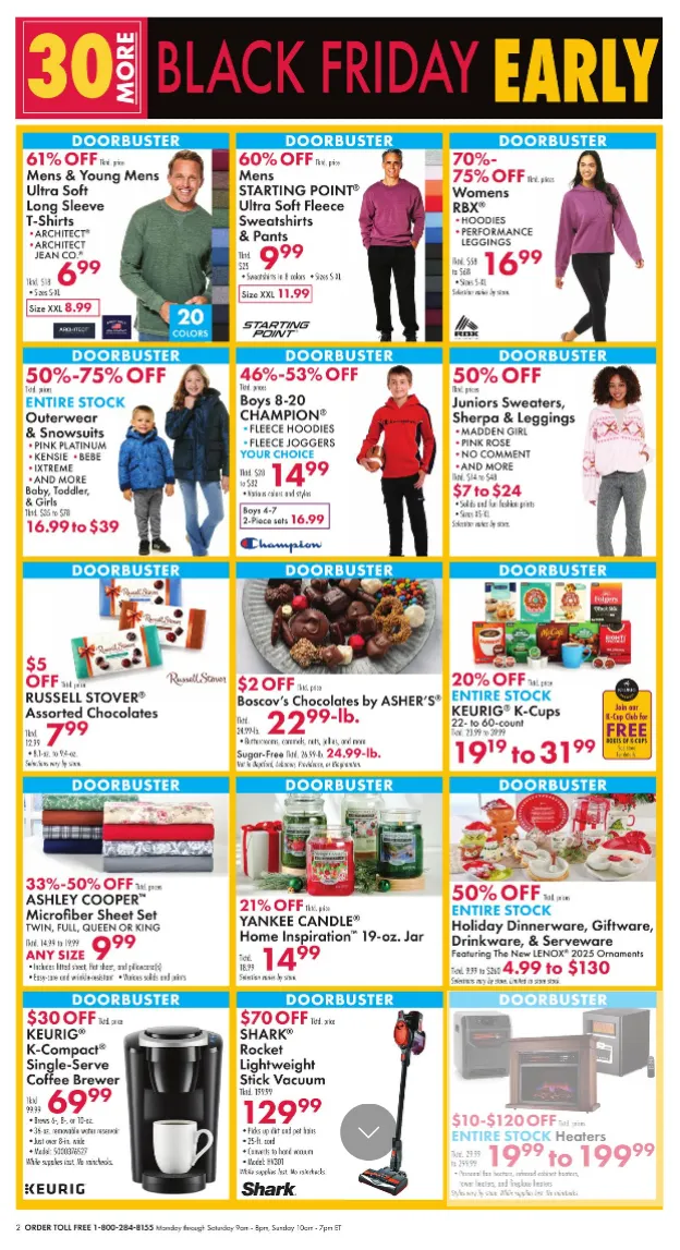 Weekly ad Boscov s Sales from November 13 to November 19 2025 - Page 1