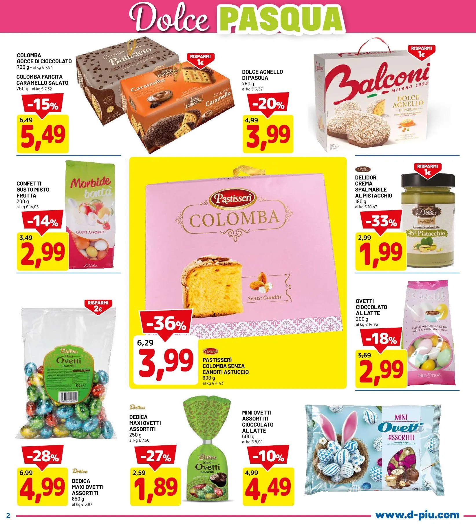  Volantini D Più da 26 marzo a 8 aprile di 2026 - Pagina del volantino 2