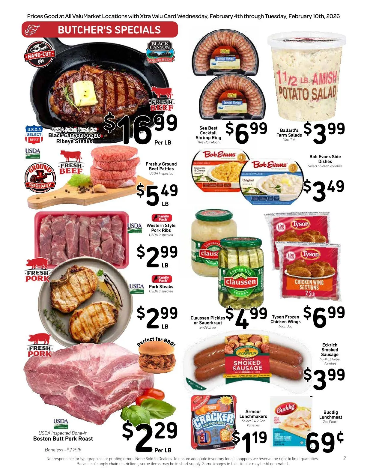 Weekly ad ValuMarket Sales from February 4 to February 10 2026 - Page 2