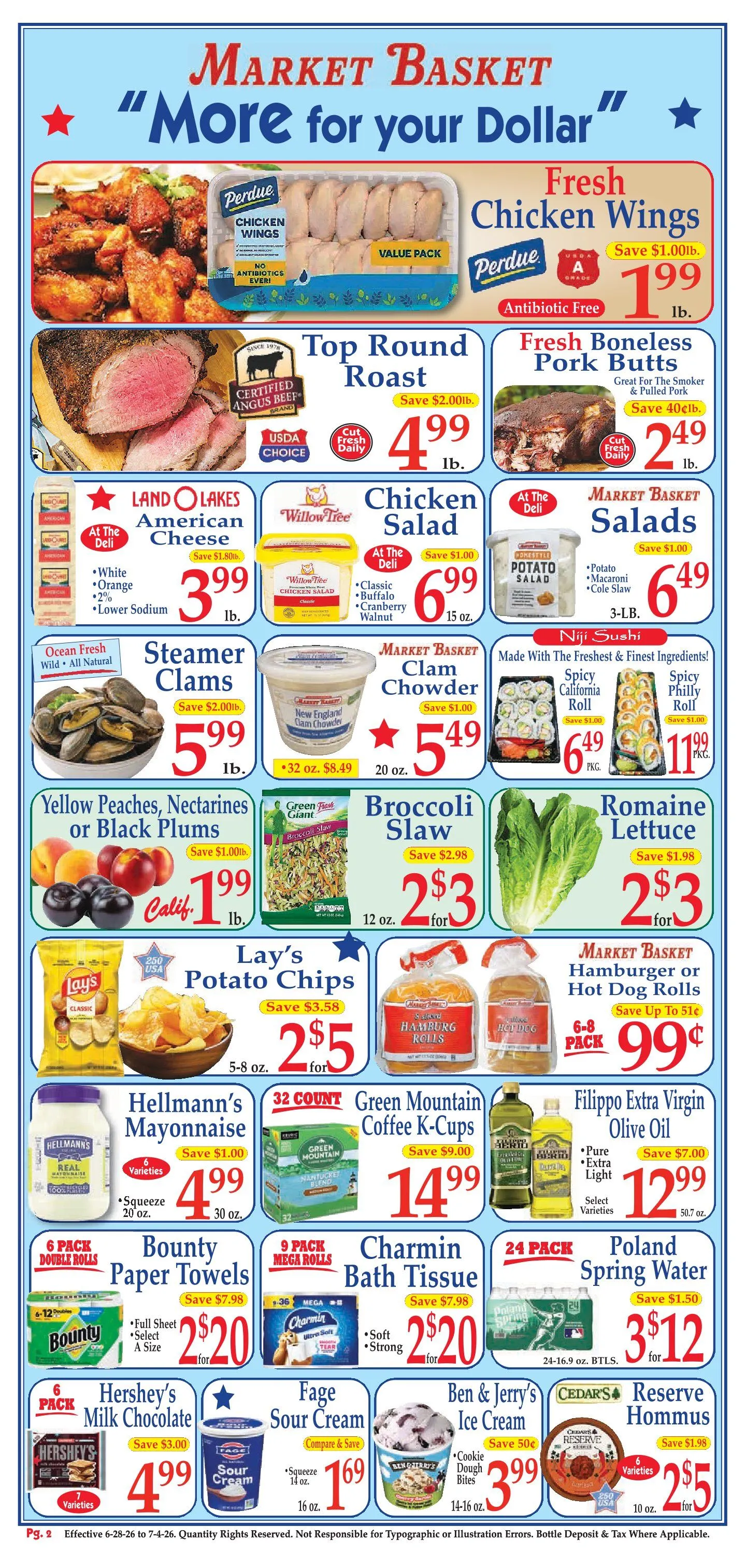Weekly ad Market Basket Sales from June 28 to July 4 2026 - Page 2
