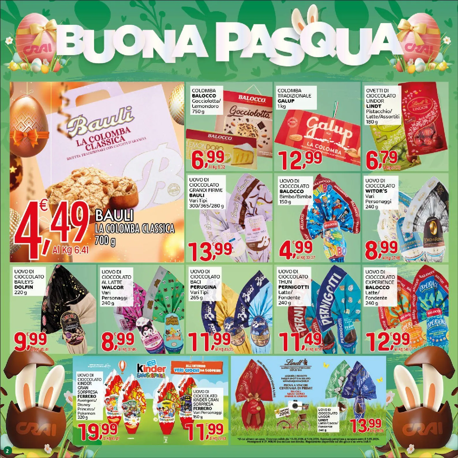 Volantini Crai da 26 marzo a 6 aprile di 2026 - Pagina del volantino 2