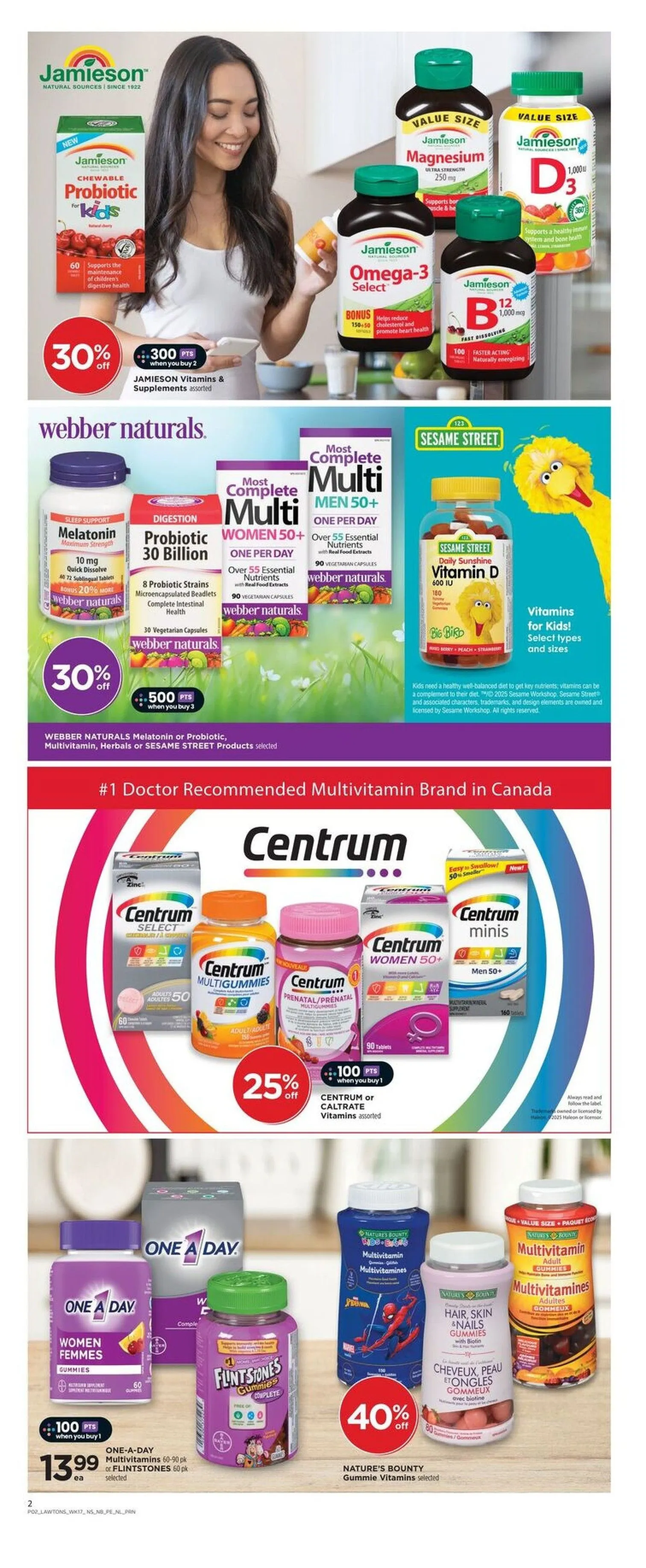 Lawtons Drugs  Sales from August 22 to August 28 2025 - flyer page 2