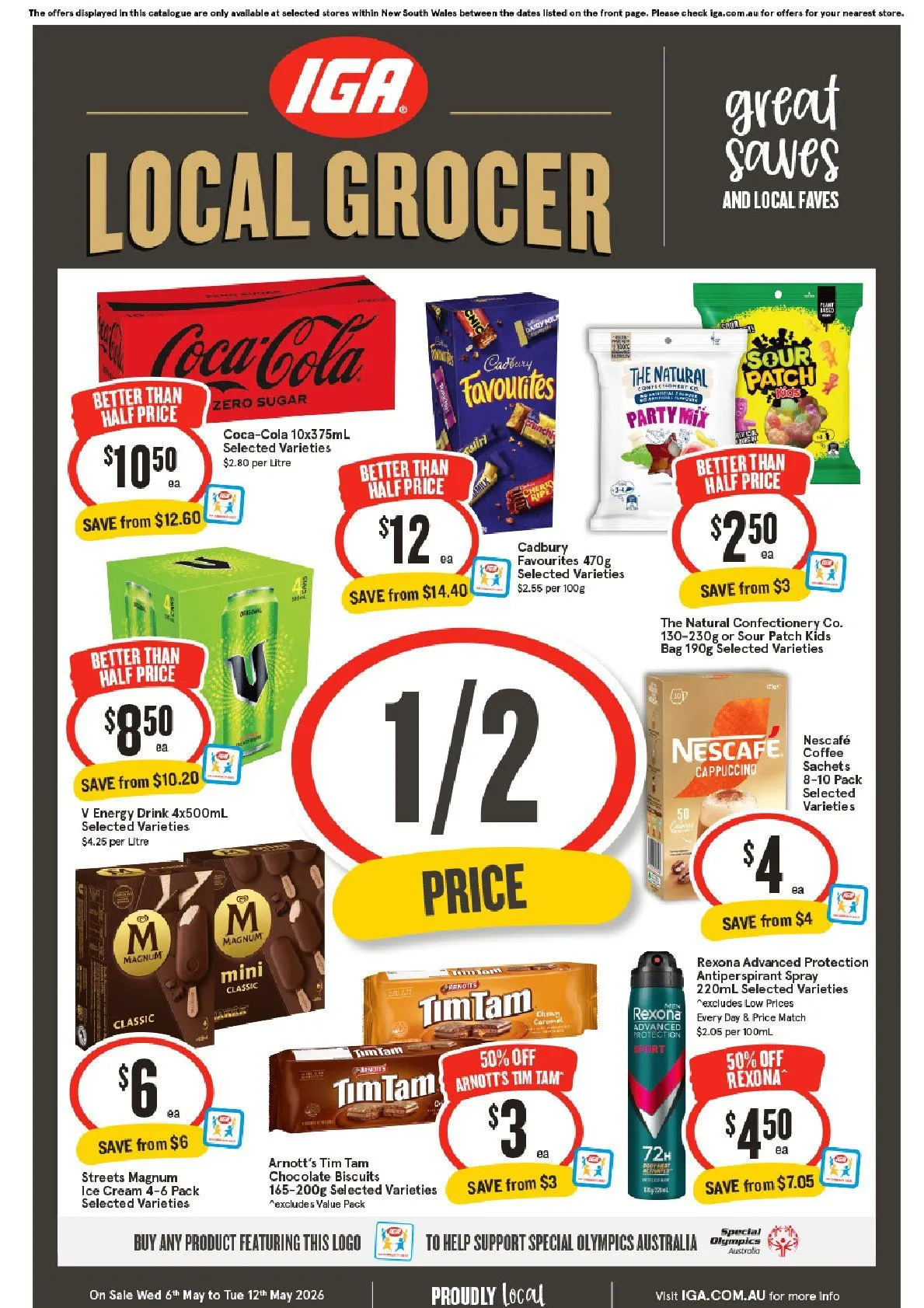 IGA Catalogue - Catalogue valid from 6 May to 12 May 2026 - page 1