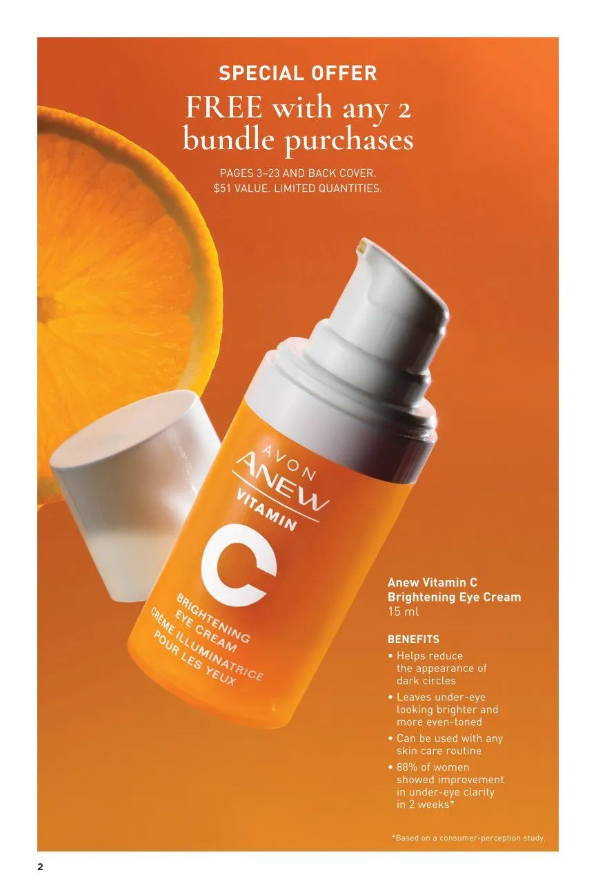 Avon Sales from April 22 to May 4 2026 - flyer page 2