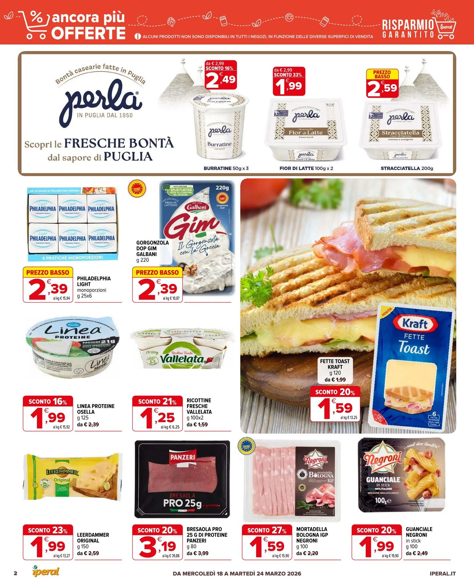 Volantini Iperal da 18 marzo a 24 marzo di 2026 - Pagina del volantino 2