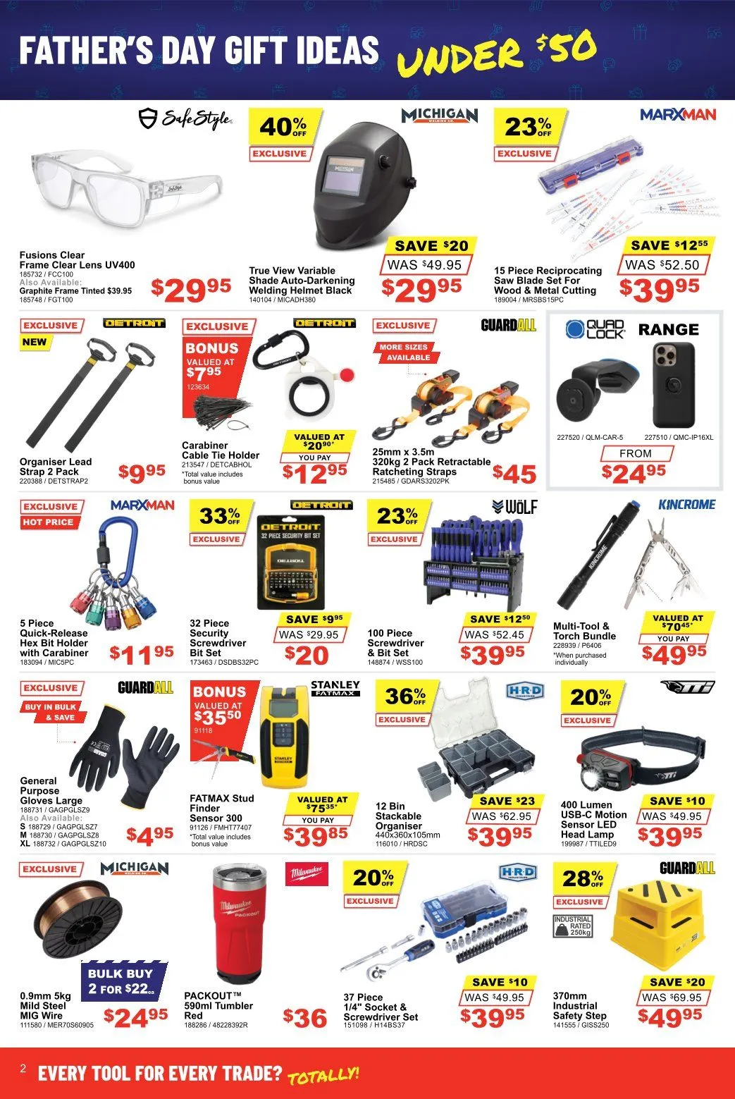 Total Tools catalogues - Weekly specials - Catalogue valid from 19 August to 7 September 2025 - page 2