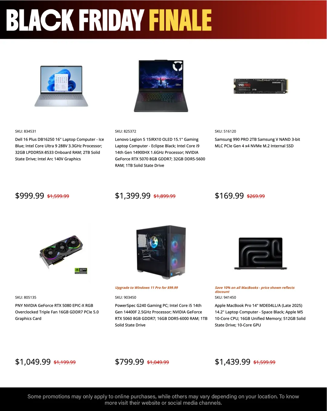 Weekly ad  Micro Center Sales from November 28 to December 11 2025 - Page 2