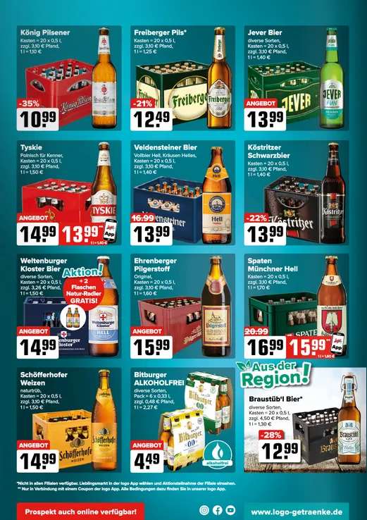 Logo Getränkemarkt Prospekte  von 26. Januar bis 31. Januar 2026 - Prospekt seite 2