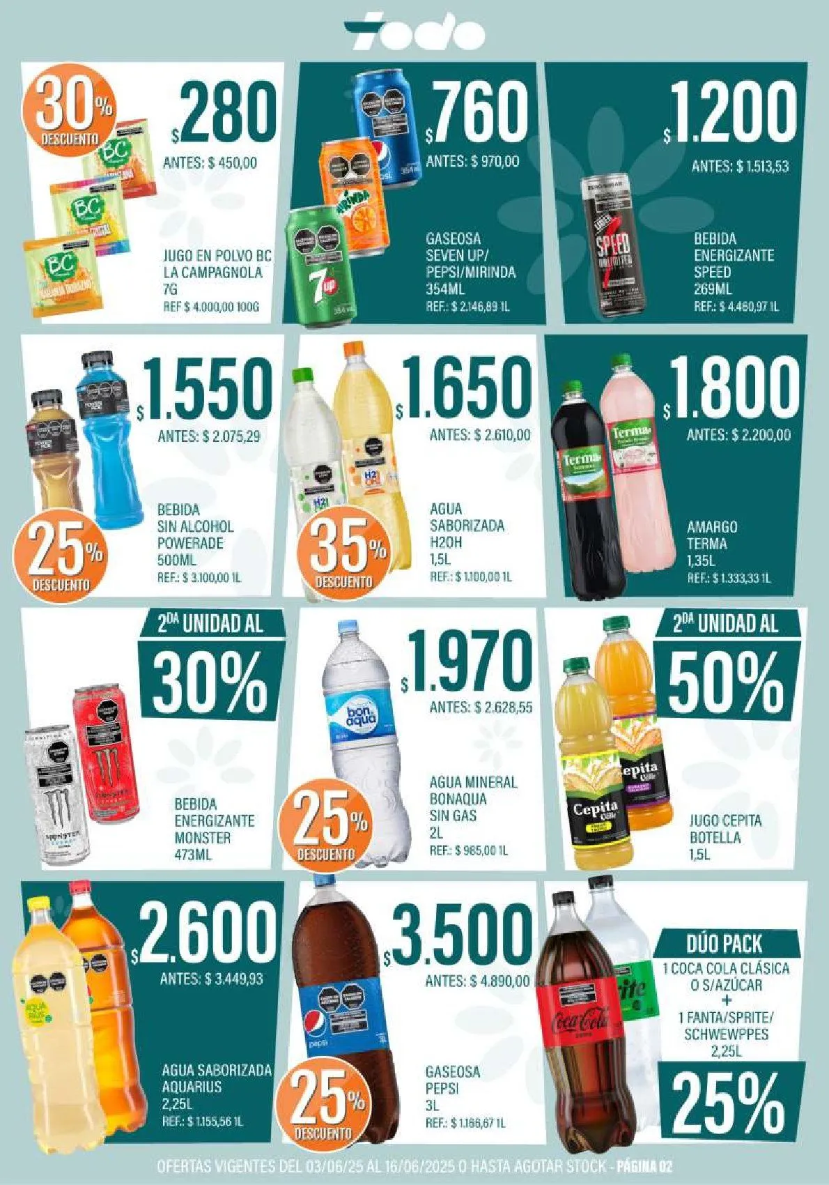 Ofertas de Supermercados Todo Ofertas 3 de junio al 16 de junio 2025 - Página 2 del catálogo