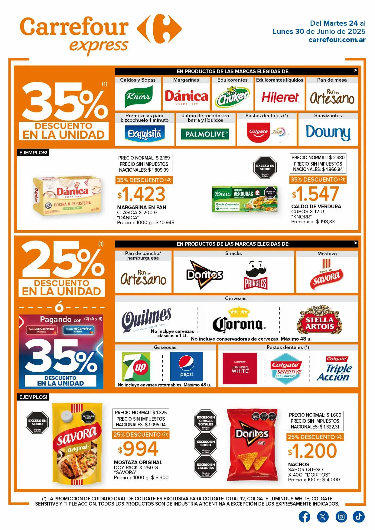 Ofertas de Carrefour Express Deals 26 de junio al 30 de junio 2025 - Página  del catálogo