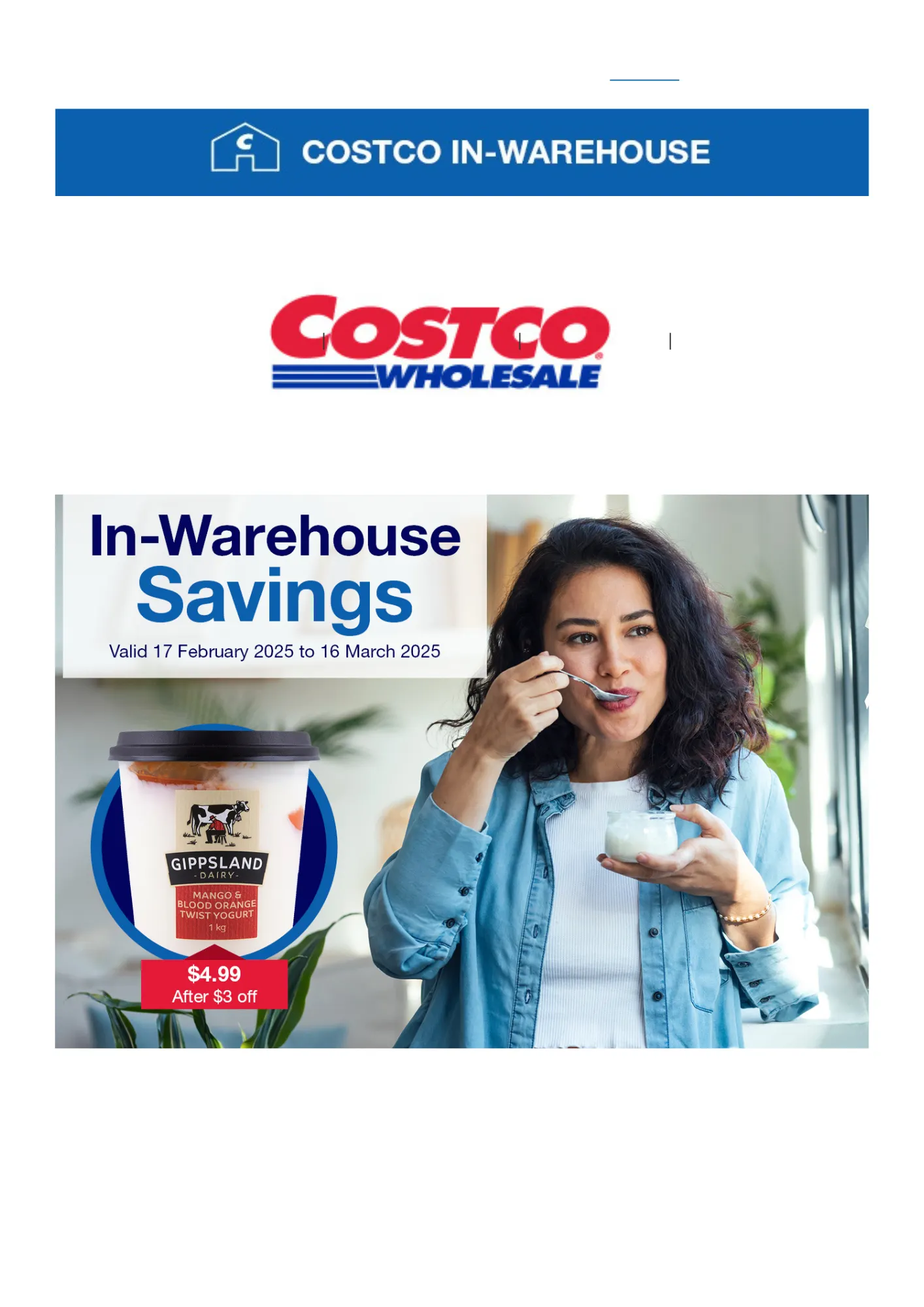 Savings - Catalogue valid from 17 February to 16 March 2025 - page 1