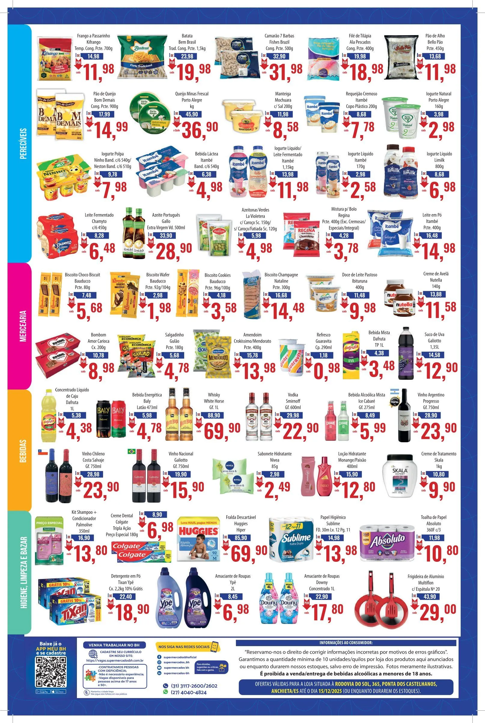 Encarte de Supermercados BH Ofertas 1 de dezembro até 15 de dezembro 2025 - Pagina 2