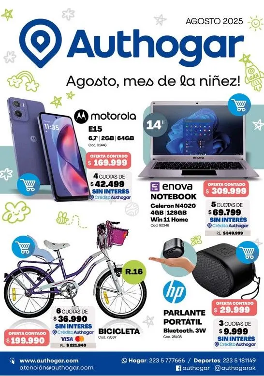 Ofertas de Authogar Ofertas del mes 1 de agosto al 1 de septiembre 2025 - Página  del catálogo