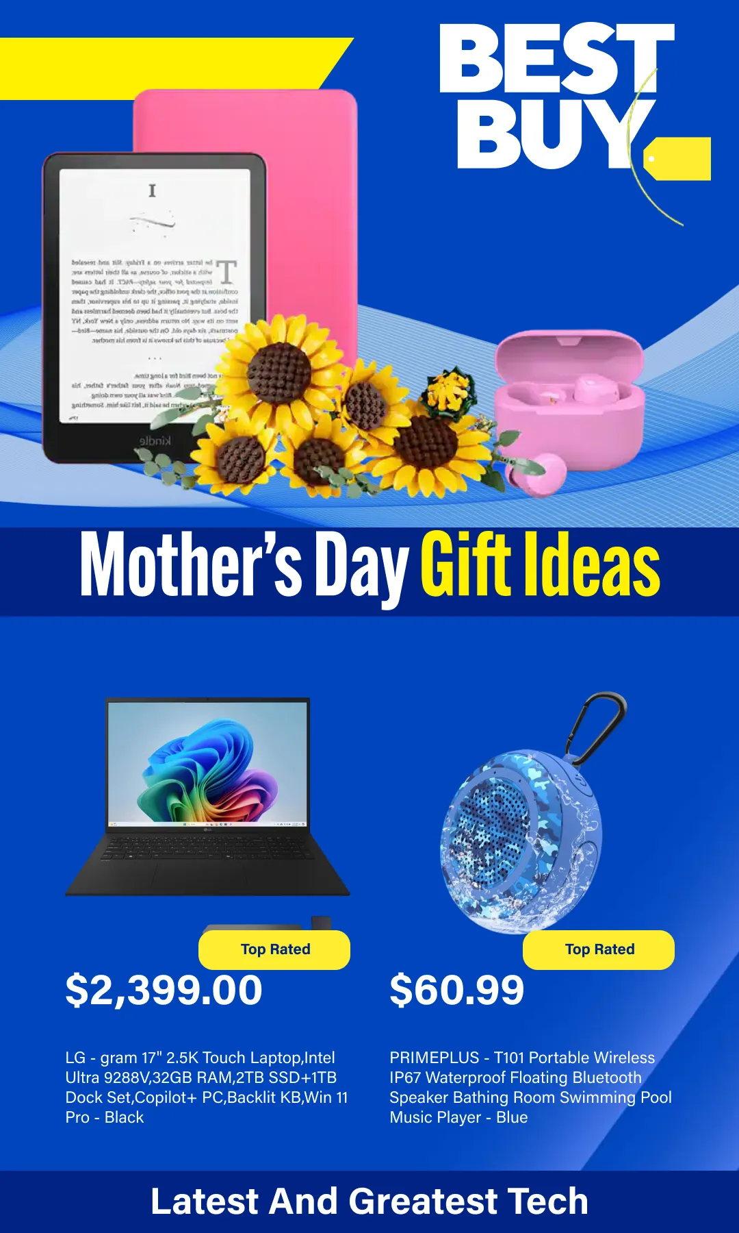 Mother’s Day Gift Ideas from April 24 to May 8 2026 - flyer page 1