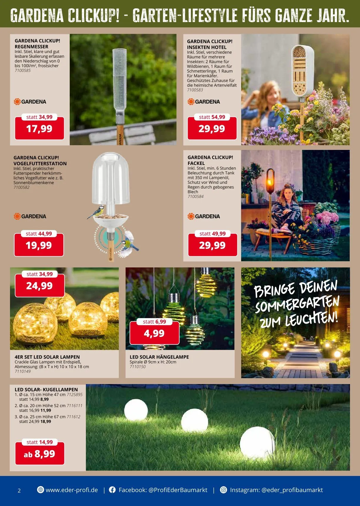 Eder Profi Prospekte von 16. April bis 22. April 2025 - Prospekt seite 2