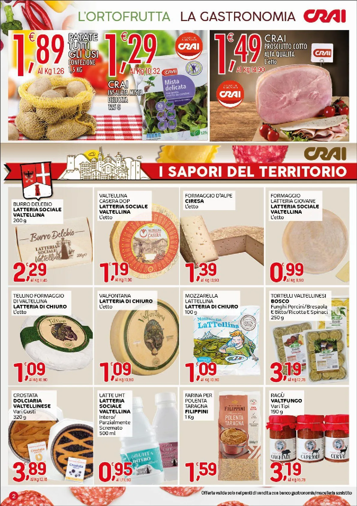 Volantini Crai da 16 aprile a 26 aprile di 2026 - Pagina del volantino 2