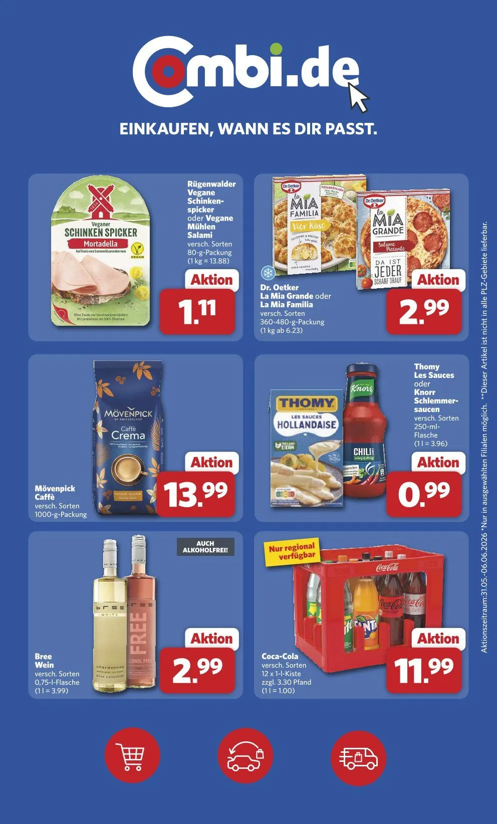 Combi - Wöchentliche Prospekte von 31. Mai bis 6. Juni 2026 - Prospekt seite 2