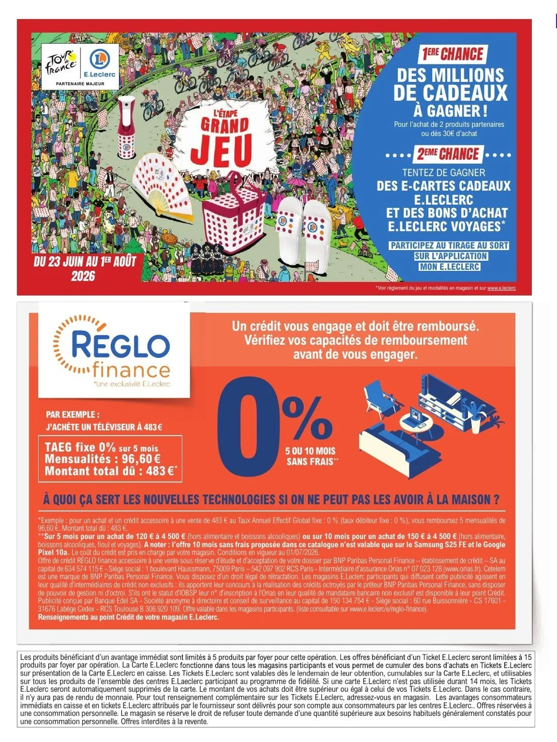 E.Leclerc Catalogue du 17 juillet au 18 juillet 2026 - Catalogue page 2