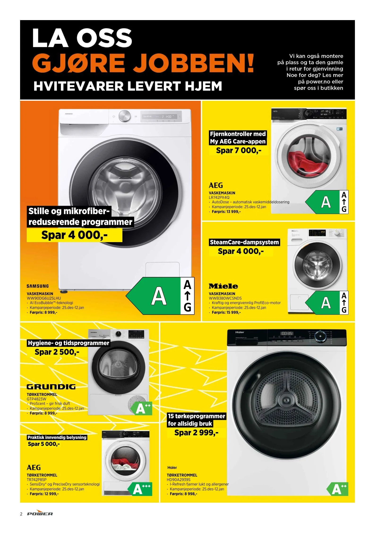 Power Tilbud fra 7. januar til 18. januar 2025 - kundeavisside 2
