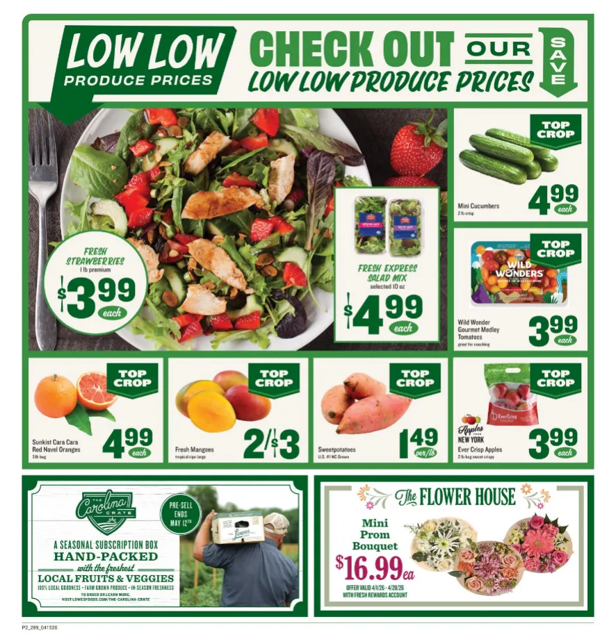 Weekly ad Lowes Foods Sales from April 15 to April 21 2026 - Page 2