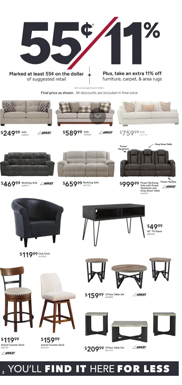 Weekly ad Nebraska Furniture Mart from February 4 to February 10 2026 - Page 2