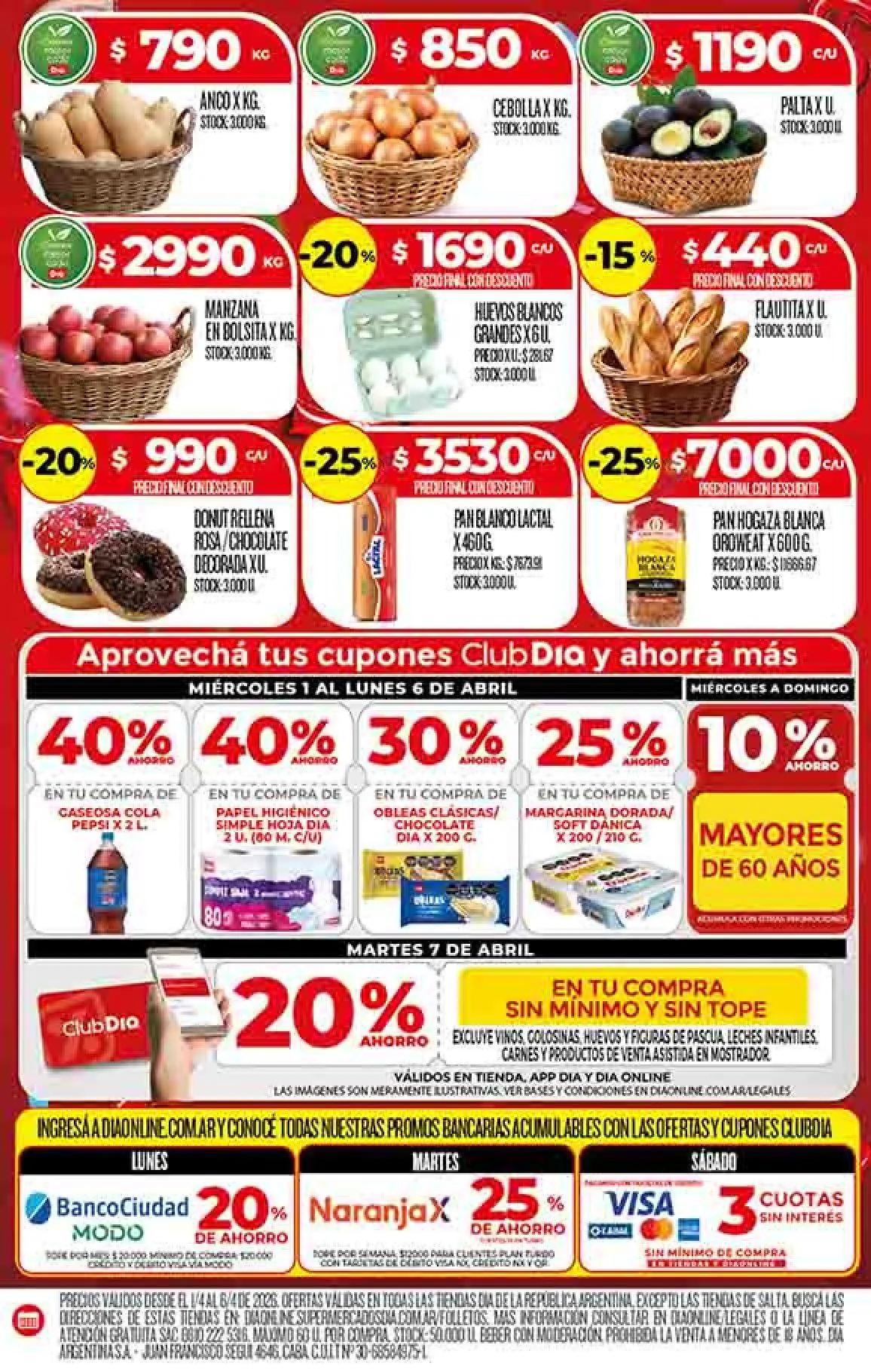 Ofertas de Ofertas Dia  1 de abril al 6 de abril 2026 - Página 2 del catálogo