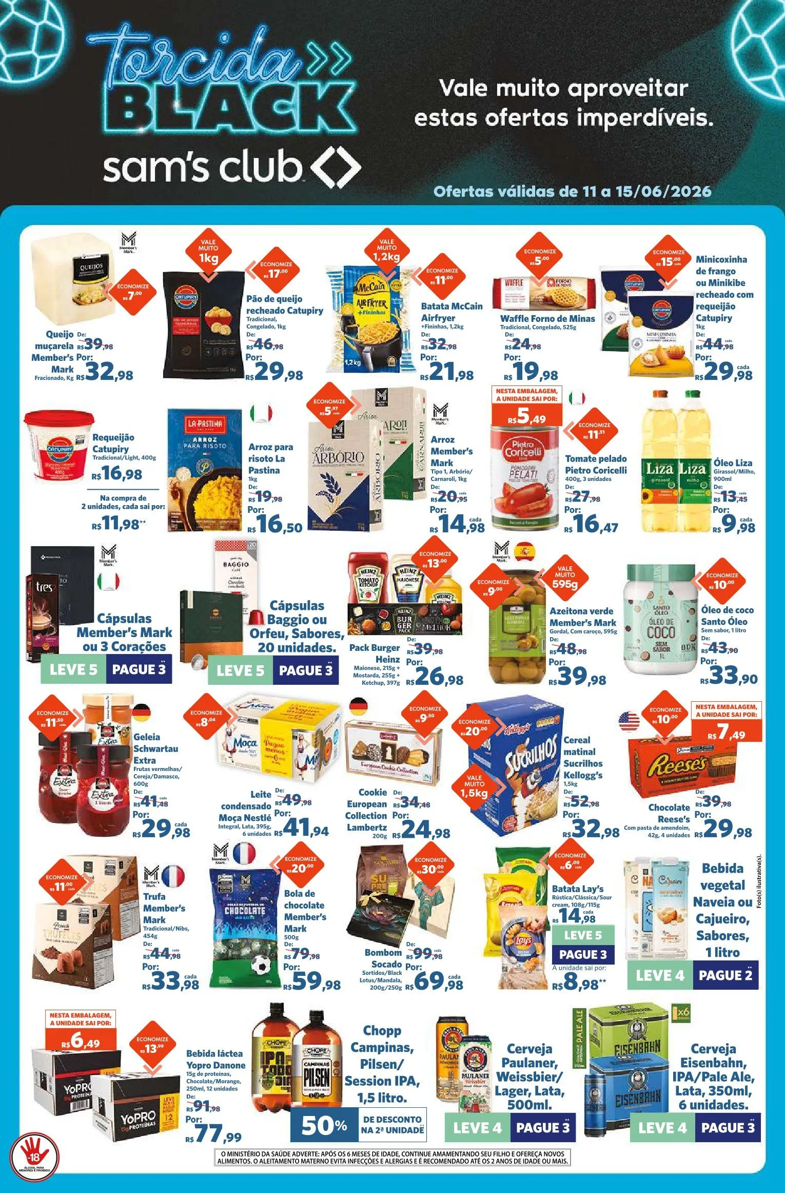 Encarte de  Sam's Club 11 de junho até 15 de junho 2026 - Pagina 2