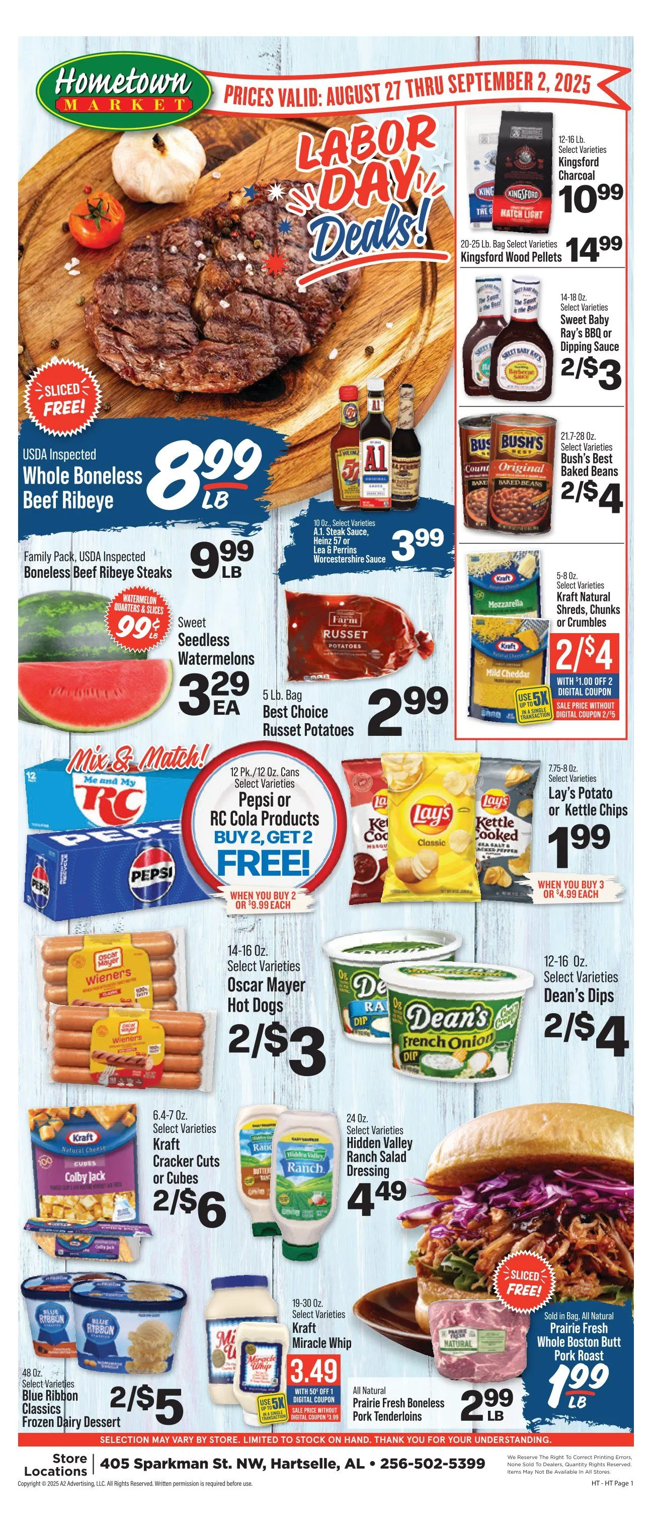 Weekly ad Hometown Market Sales from August 28 to September 2 2025 - Page 2