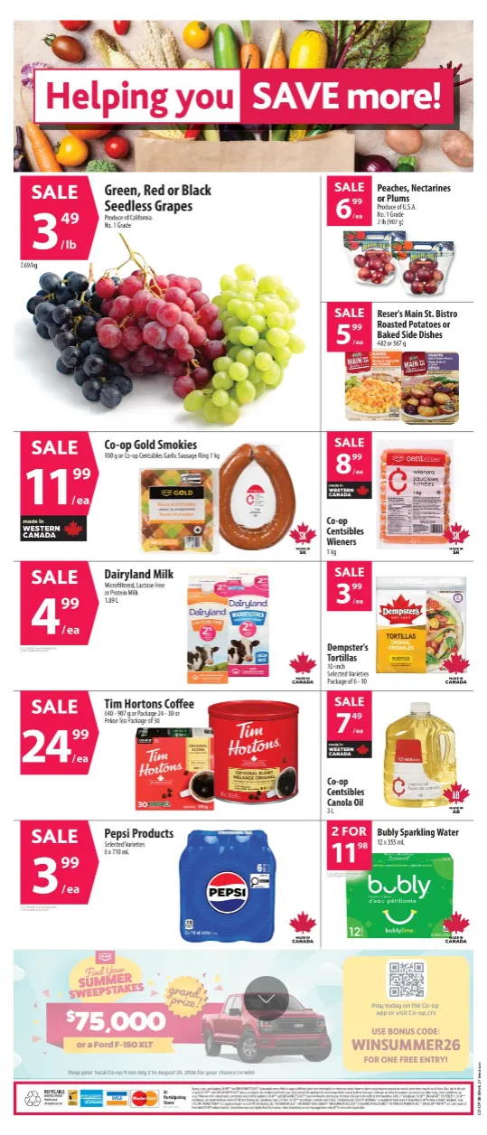 Co-op Food Sales from July 2 to July 8 2026 - flyer page 2