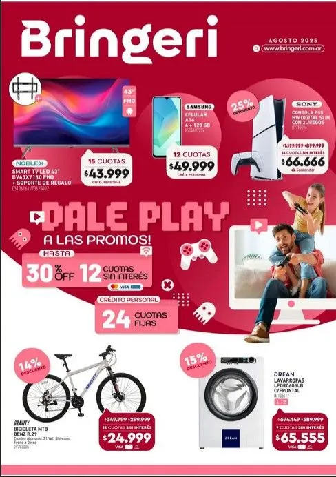 Ofertas de Ofertas Bringeri 1 de agosto al 5 de septiembre 2025 - Página 1 del catálogo