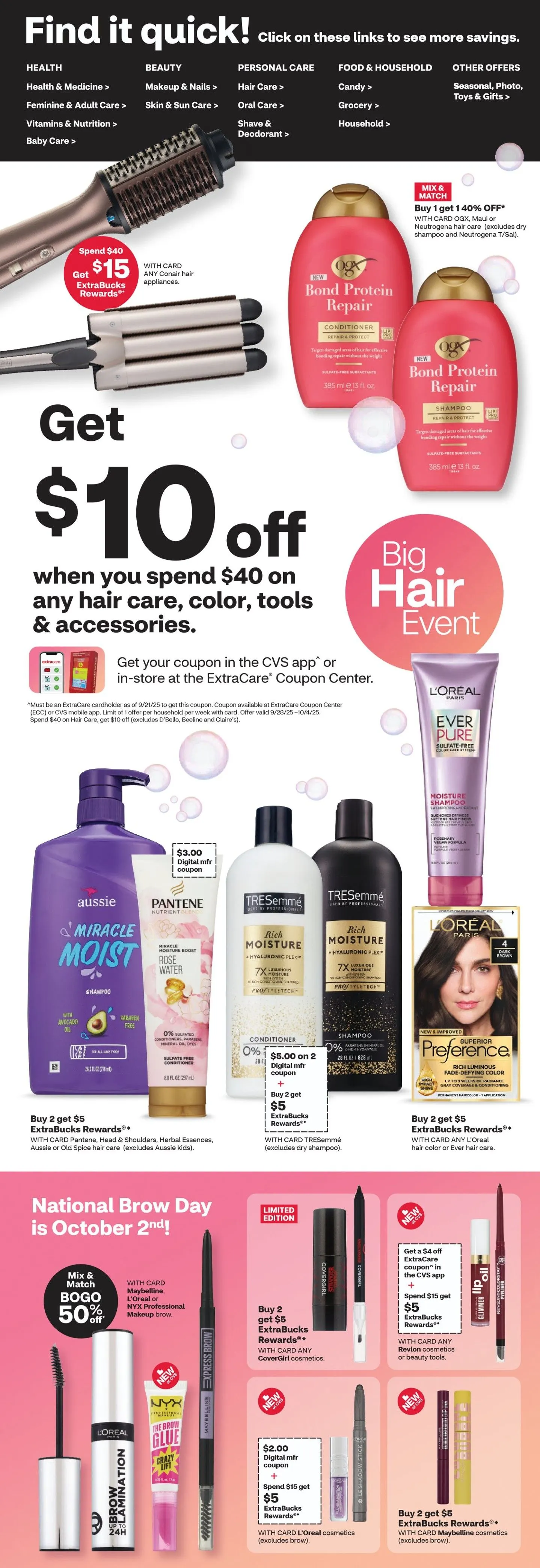 Weekly ad CVS Health Sales from September 28 to October 5 2025 - Page 3