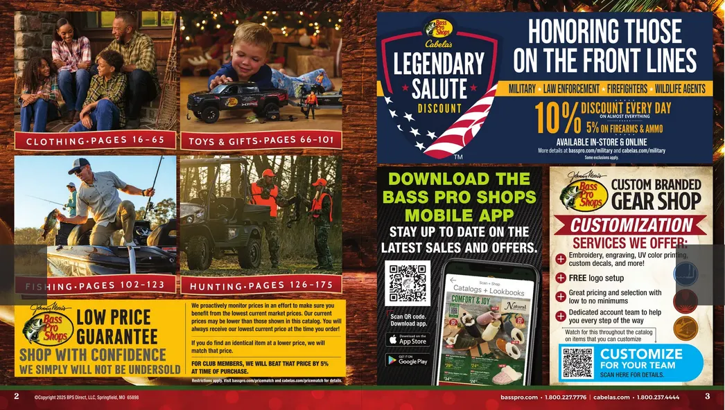 Cabelas Sales from December 1 to December 31 2025 - flyer page 2