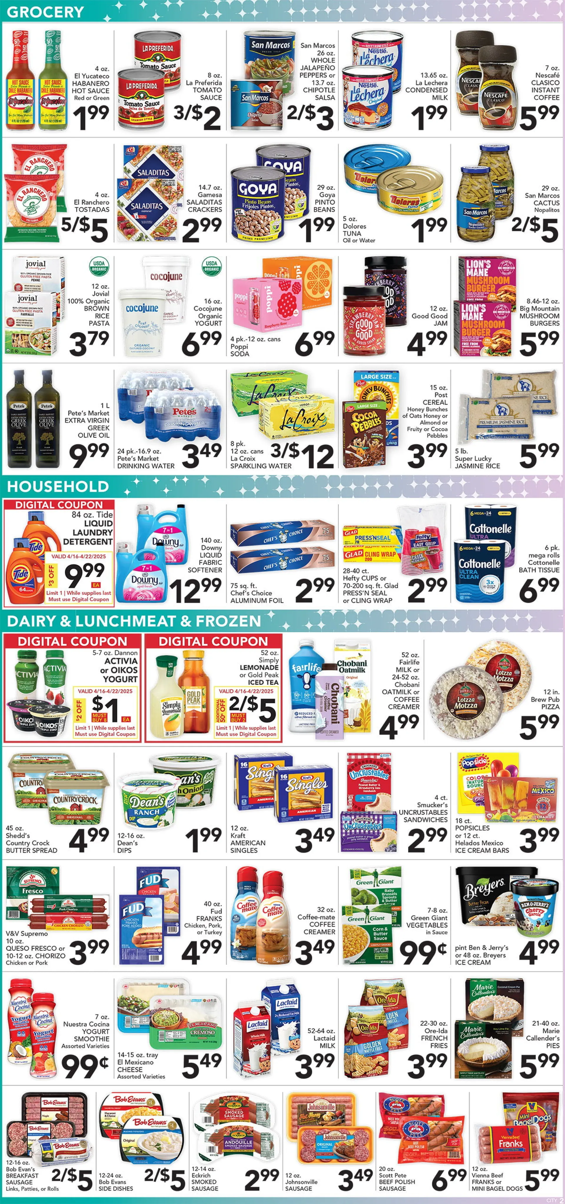Weekly ad Pete's Fresh Market Sales from April 16 to April 22 2025 - Page 2