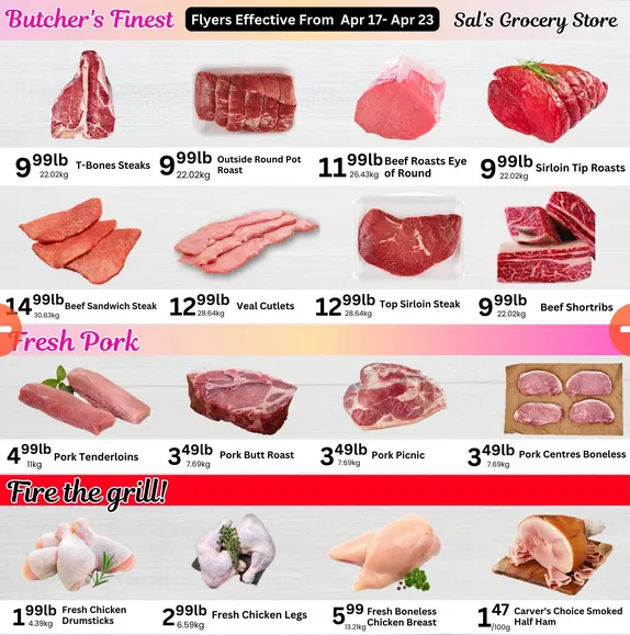 Sal's Grocery Sales from April 17 to April 23 2026 - flyer page 2