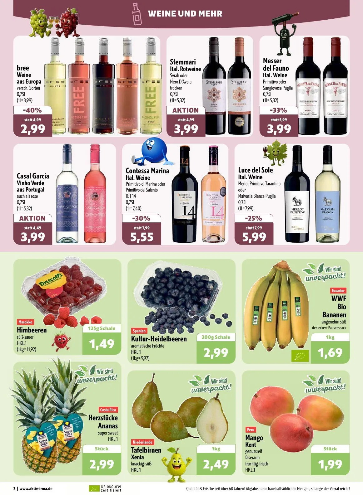  Aktiv Irma Angebote von 13. April bis 18. April 2026 - Prospekt seite 2