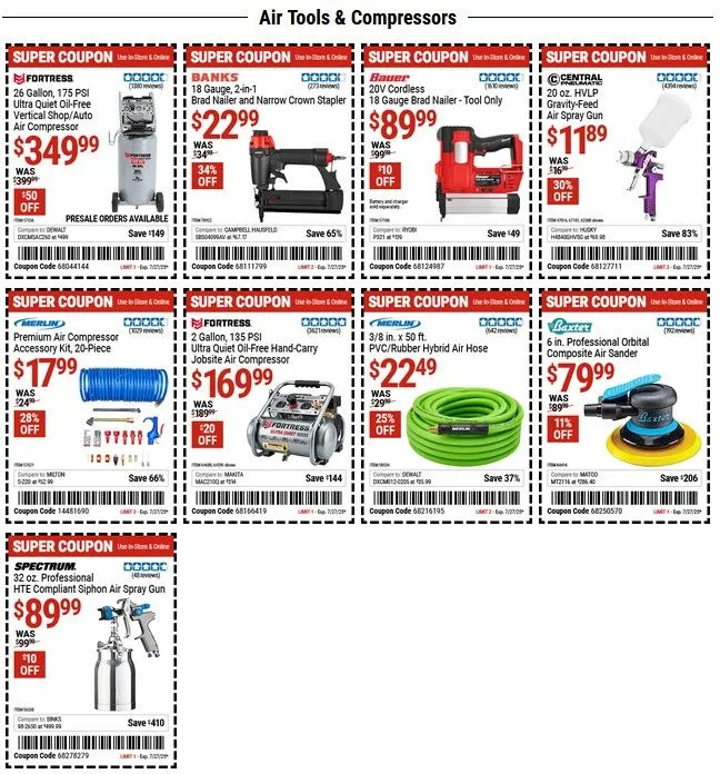 Weekly ad Harbor Freight Sales from July 14 to July 27 2025 - Page