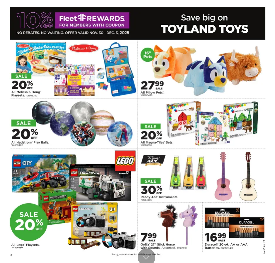 Weekly ad Fleet Farm Sales from November 30 to December 3 2025 - Page 